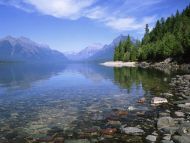 Desktop Wallpapers Natural Backgrounds Lake Mcdonald Glacier