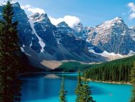 Desktop Wallpapers Natural Backgrounds Moraine Lake Banff