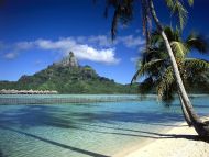 Bora Bora Shoreline, French Polynesia