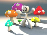 Colourful Mashrooms