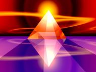 Crystal Sun Pyramid