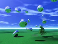 Flying Green Objects