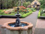 Fountain and Garden House Shore Acres State Park, Oregon