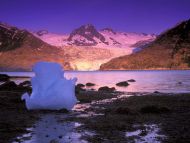 Icebergs at Sunrise Derickson Bay, Alaska