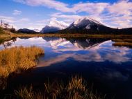 Mount Rundle from Vermillion Lakes, Canada