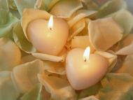 Romantic Sweet Heart Candles
